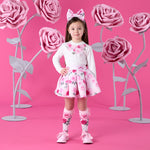 A Dee Ariella Rose Print Skirt Set | Casa Childrenswear