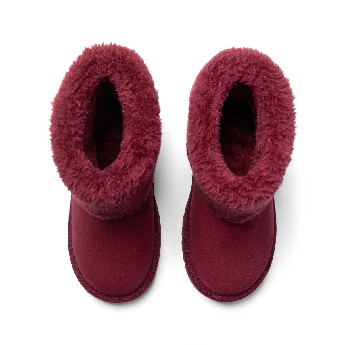 A Dee Fluffie Cherry Fur Trimmed Boot | Casa Childrenswear
