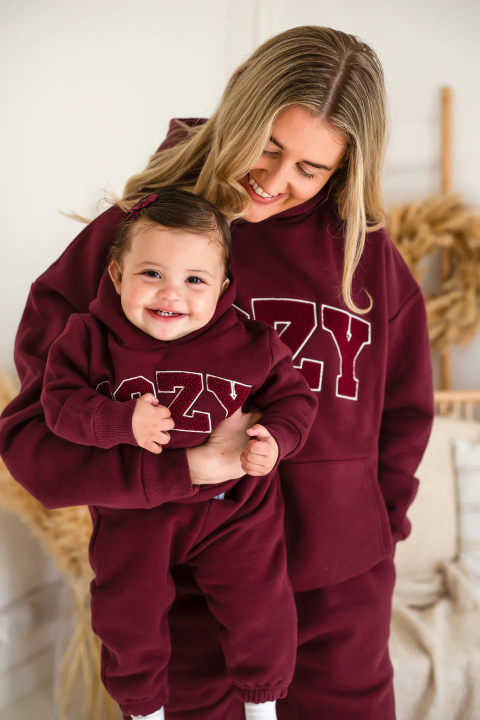 Cozy Burgundry Tracksuit