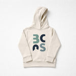 Boss Boys Sand Hoodie with Abstract Logo | Casa Childrenswear