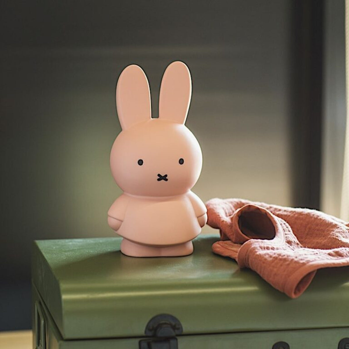Miffy Money Box Medium - Powder Pink - 19 cm | Casa Childrenswear