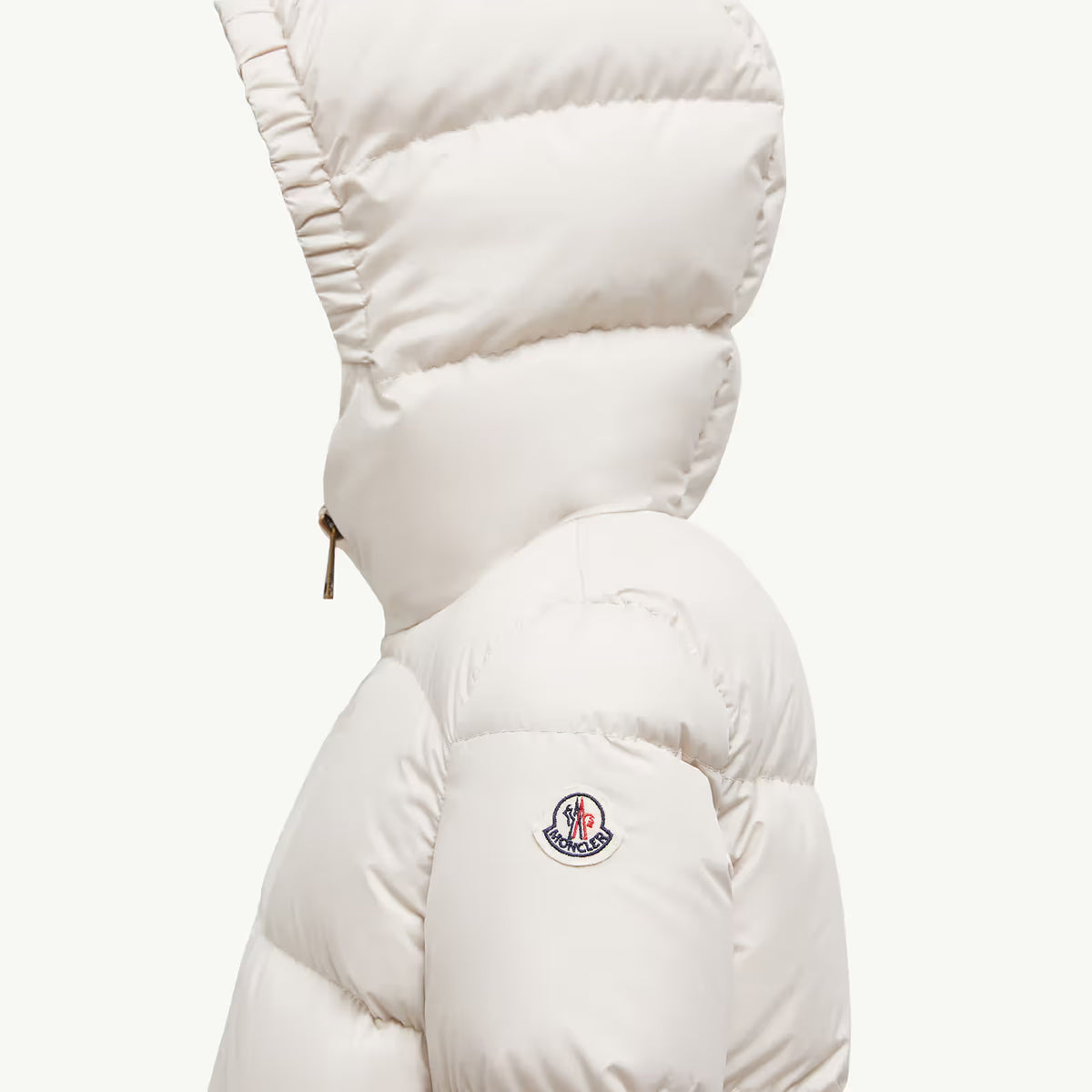 Moncler Enfant Beige Cascar Jacket | Casa Childrenswear