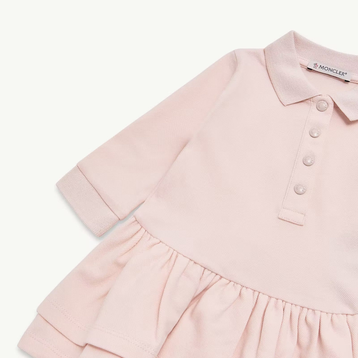 Moncler Enfant Infant Girls Pink Dress | Casa Childrenswear