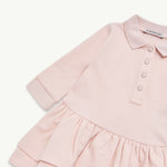 Moncler Enfant Infant Girls Pink Dress | Casa Childrenswear