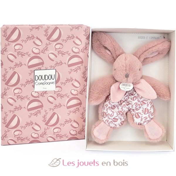 Pink Plush Mini Lapin Bunny Doudou | Casa Childrenswear