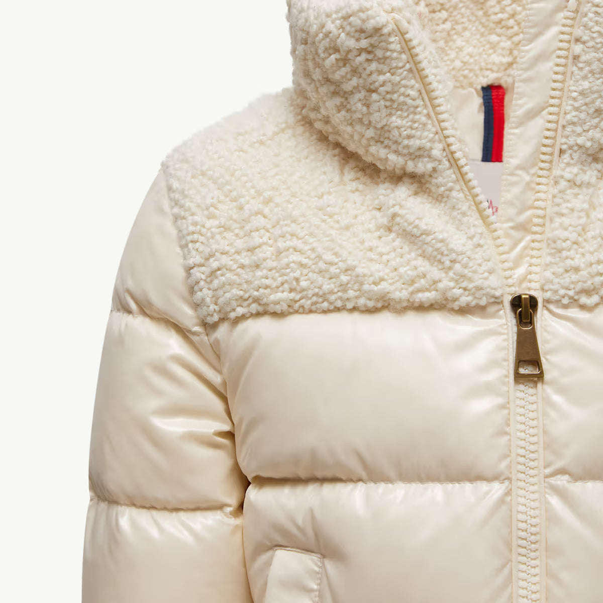 Moncler Enfant Girls Beige Dima Jacket | Casa Childrenswear