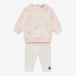 Baby Girls Ivory Tracksuit Set