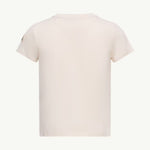 Moncler Enfant Girls Beige T-Shirt | Casa Childrenswear