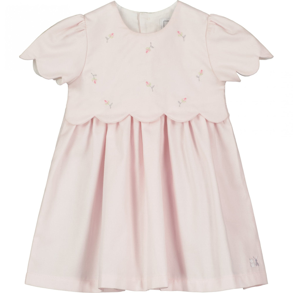 Faith Pretty Baby Girls Dress - Pale Pink