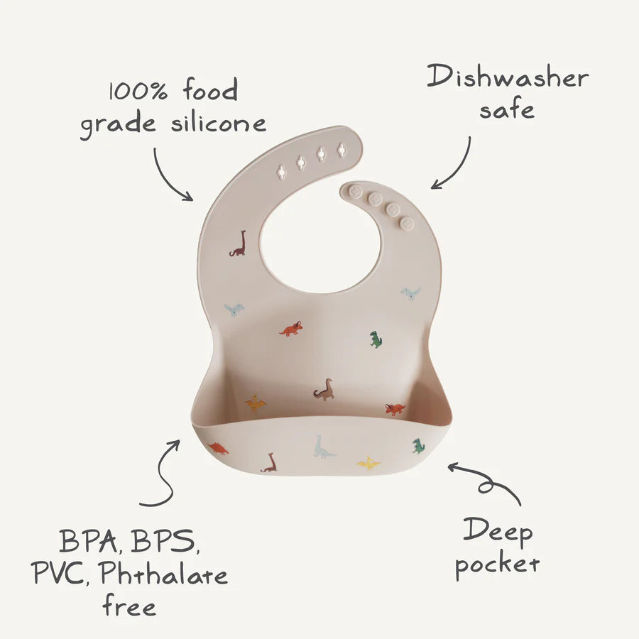 Mushie Silicone Bib - Daisy | Casa Childrenswear