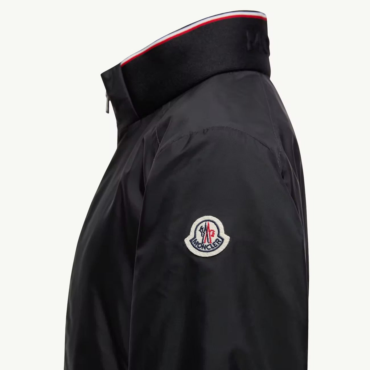 Moncler Enfant Boys Black Lightweight Hilmi Jacket | Casa Childrenswear