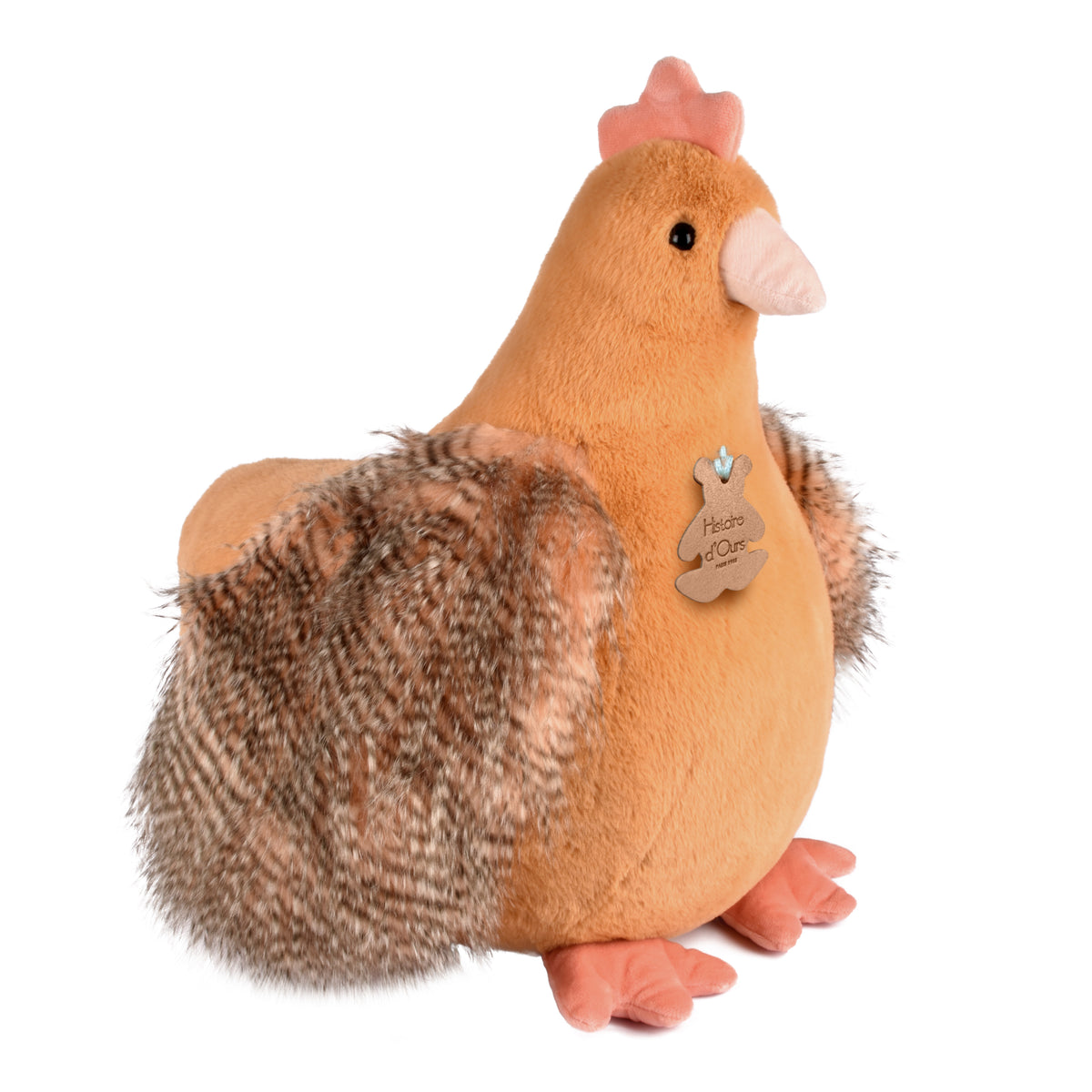 Histoire d'Ours Chicken Orange Large 50cm | Casa Childrenswear