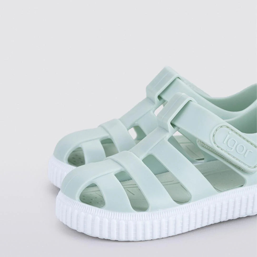 Igor Nico Sandal Green | Casa Childrenswear