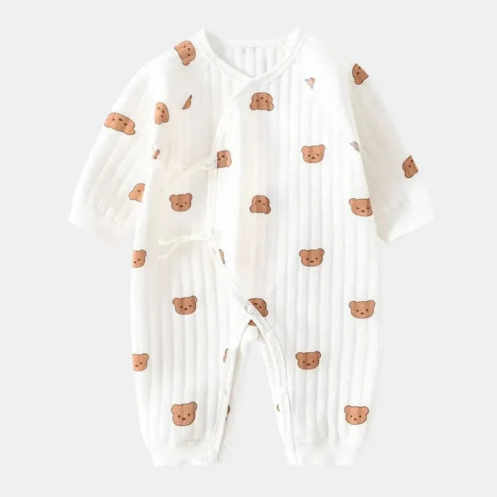 Cozy Crew Club Barney Bear Boucle Wrap Babygrow | Casa Childrenswear