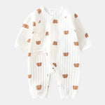 Cozy Crew Club Barney Bear Boucle Wrap Babygrow | Casa Childrenswear