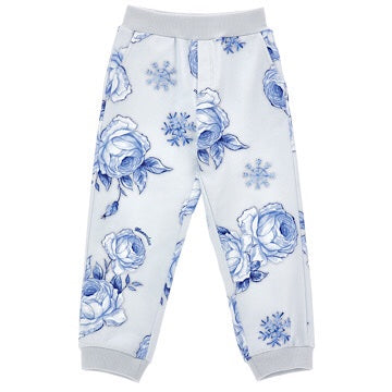 Monnalisa Frozen Fantasy Cotton Jogger | Casa Childrenswear