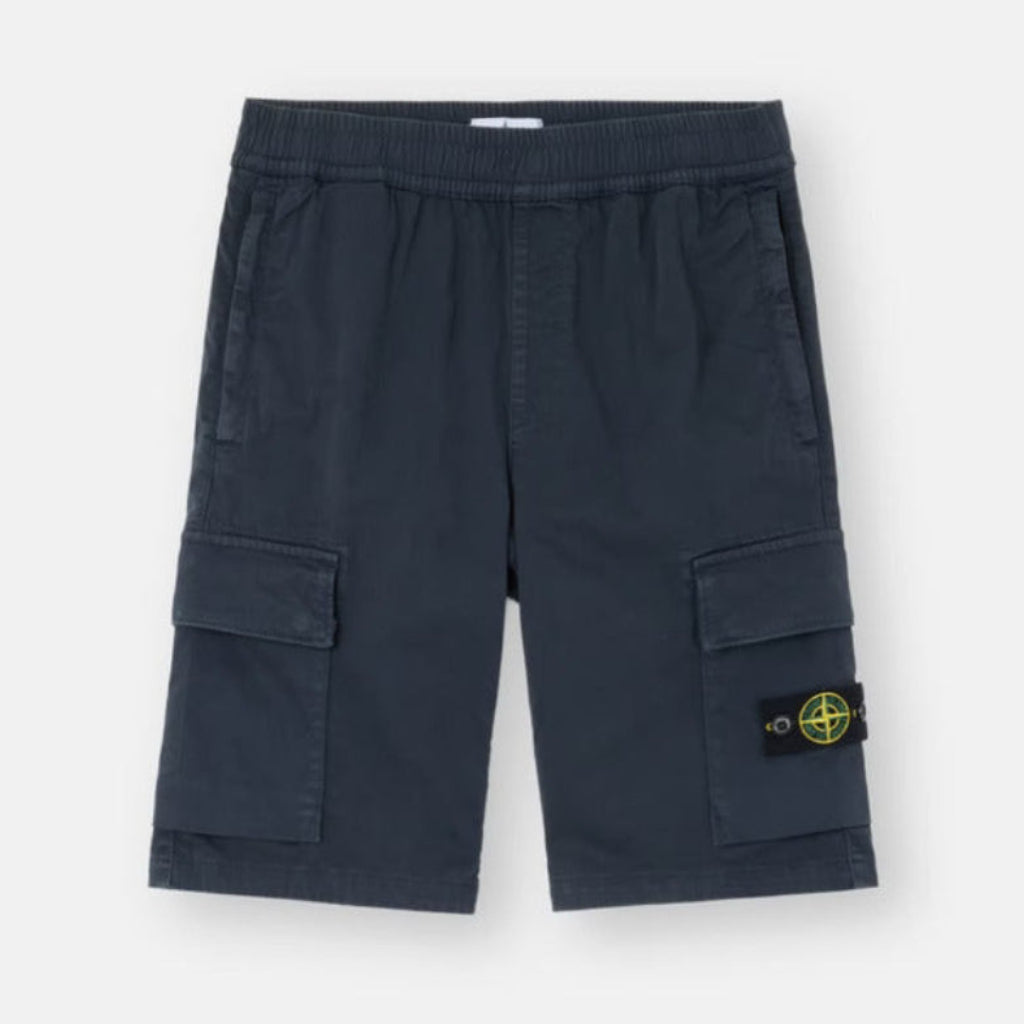 Stone Island Navy Compass Shorts | Casa Childrenswear