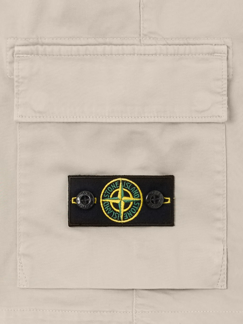 Stone Island Grey Compass Shorts | Casa Childrenswear