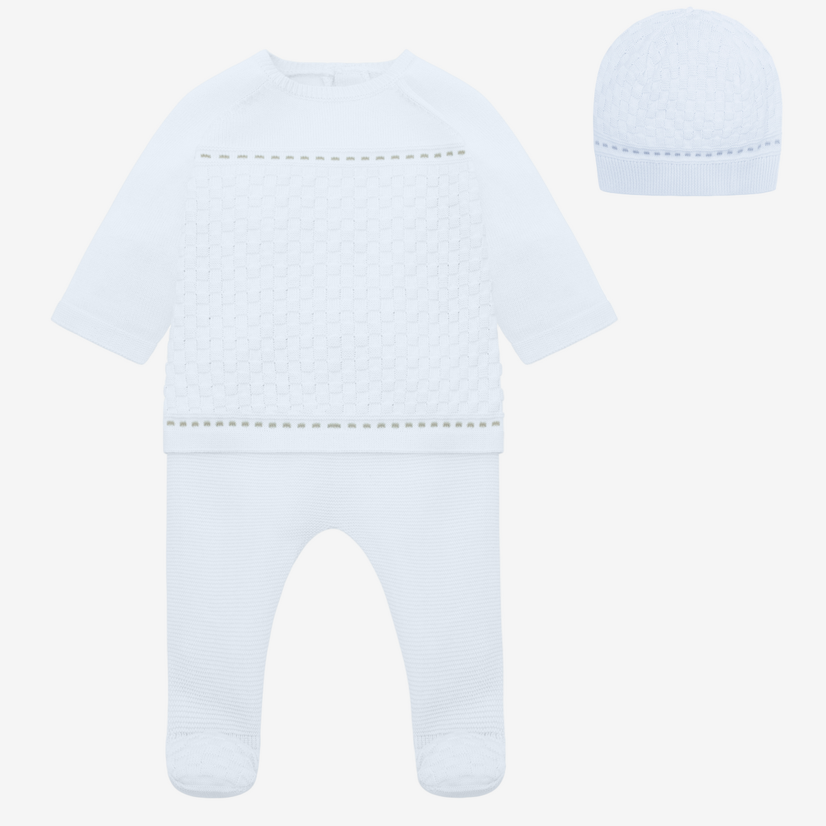Karl Blue Two Piece Knitted Set