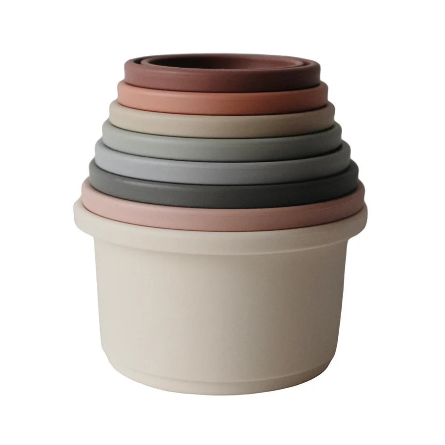 Mushie Stacking Cups- Original | Casa Childrenswear