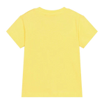 Moschino Baby Yellow Teddy Logo T-Shirt | Casa Childrenswear