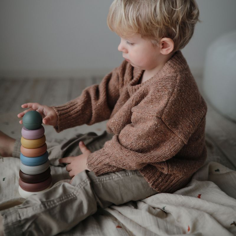 Mushie Ringtower- Rustic | Casa Childrenswear