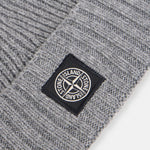 Stone Island Boys Dark Grey Compass Beanie | Casa Childrenswear