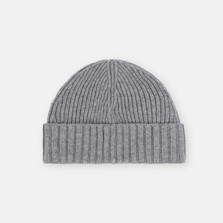Stone Island Boys Dark Grey Compass Beanie | Casa Childrenswear