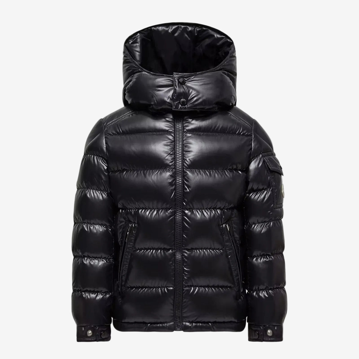Moncler Enfant Boys Black Maya Jacket | Casa Childrenswear