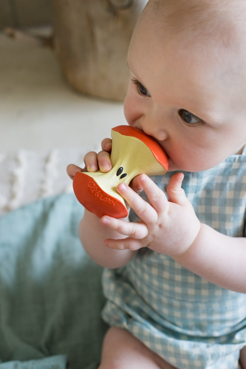 Oli & Carol Pepa the Apple Teether | Casa Childrenswear