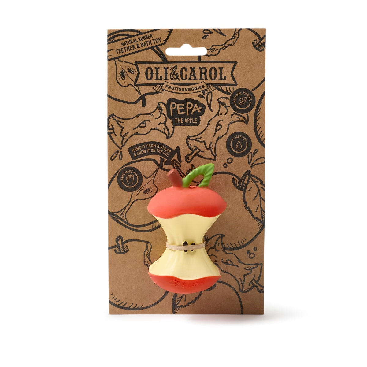 Oli & Carol Pepa the Apple Teether | Casa Childrenswear