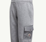 Moncler Enfant Boys Grey Sweat Bottoms | Casa Childrenswear