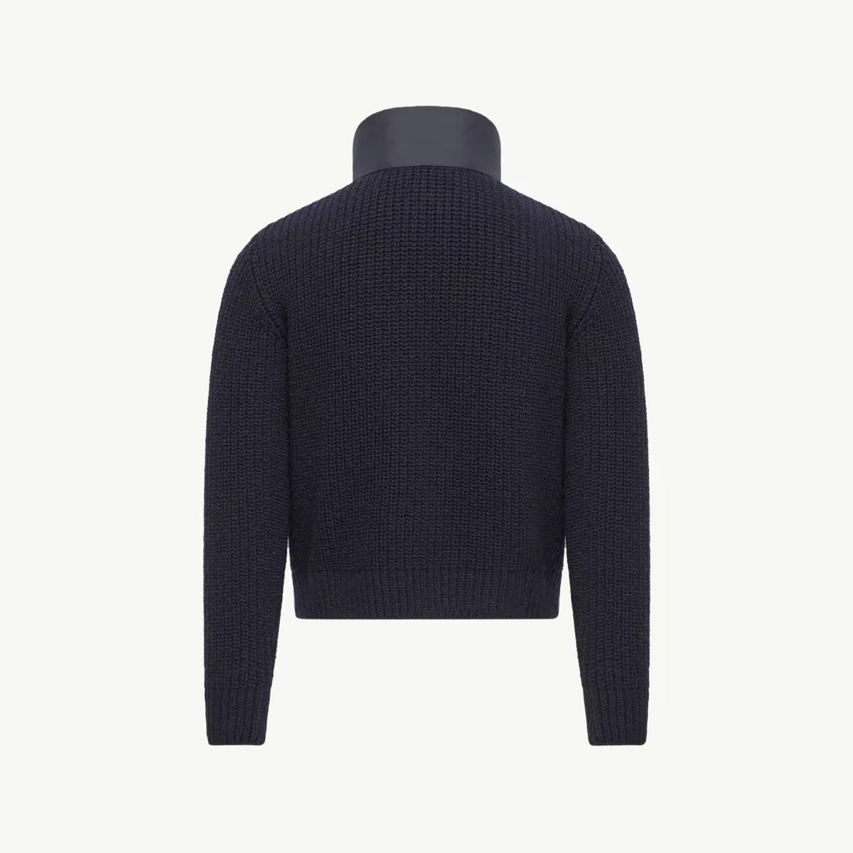 Moncler Enfant Boys Navy Knitted Jacket | Casa Childrenswear