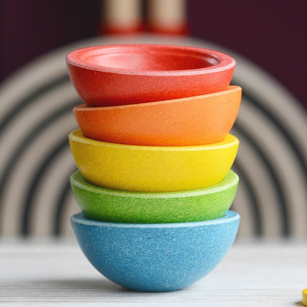 Plan Toys Sort & Count Cups | Casa Childrenswear