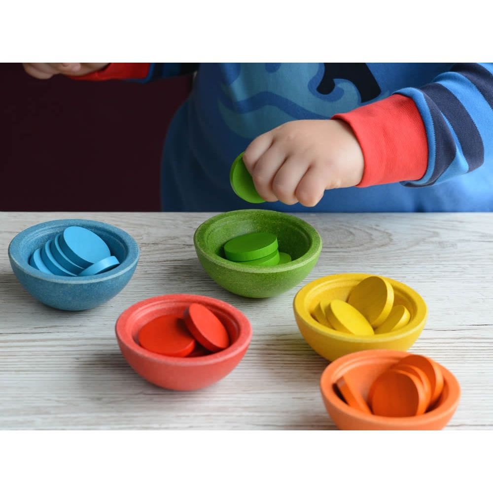 Plan Toys Sort & Count Cups | Casa Childrenswear