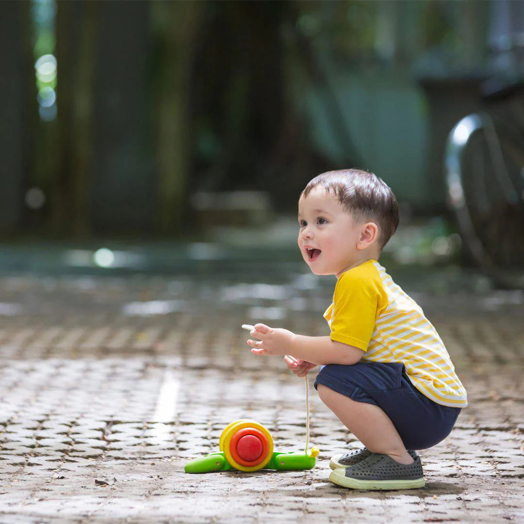 Plan Toys Pull-Along Snail | Casa Childrenswear