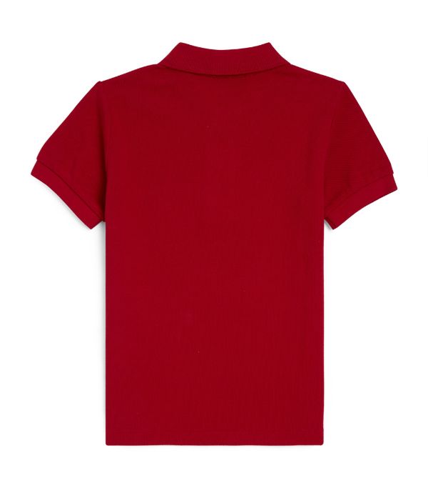 Ralph Lauren Boys Red Iconic Polo Shirt | Casa Childrenswear