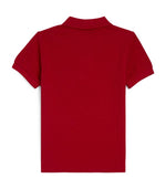 Ralph Lauren Boys Red Iconic Polo Shirt | Casa Childrenswear