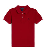 Ralph Lauren Boys Red Iconic Polo Shirt | Casa Childrenswear
