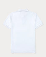 Ralph Lauren Boys White Slim Fit Cotton Polo Shirt | Casa Childrenswear