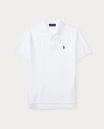Ralph Lauren Boys White Slim Fit Cotton Polo Shirt | Casa Childrenswear