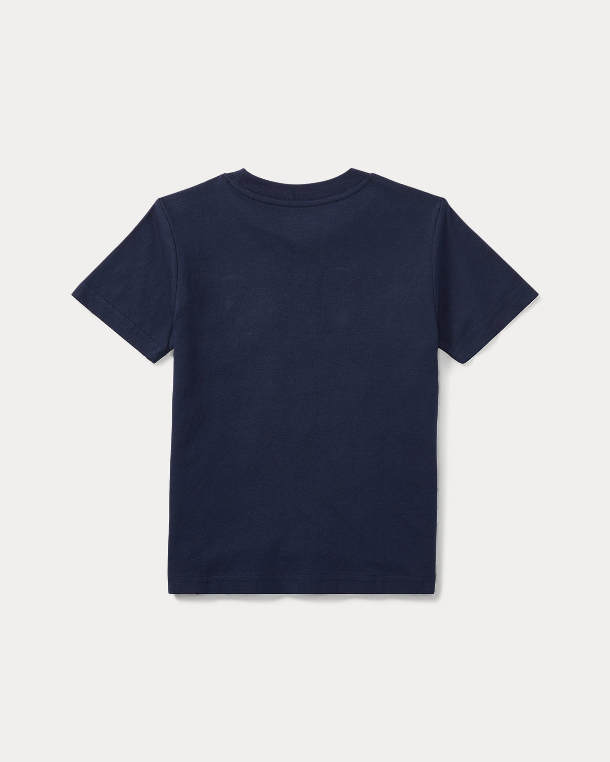Ralph Lauren Logo Navy Cotton Jersey Tee | Casa Childrenswear
