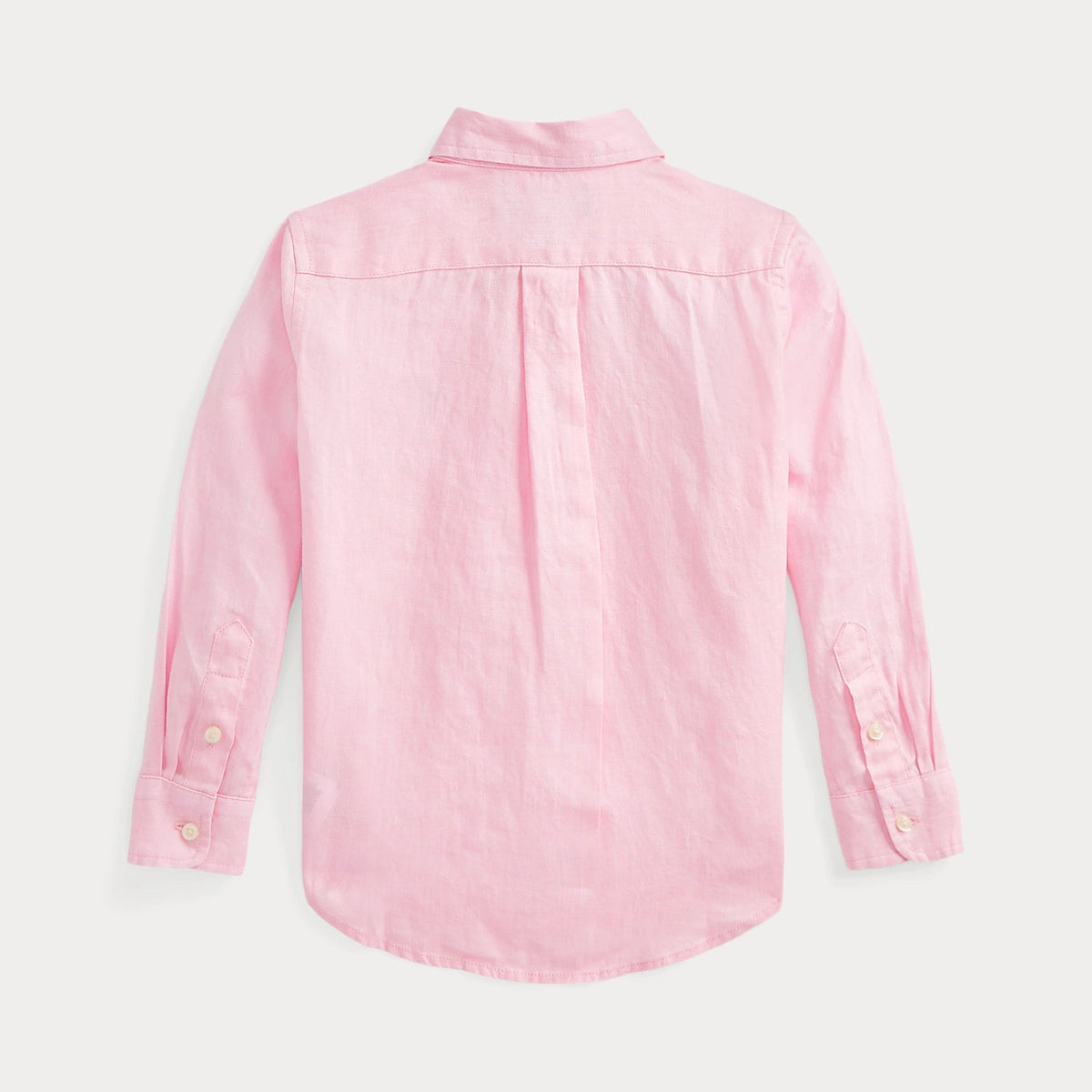Ralph Lauren Linen Pink Shirt - back view