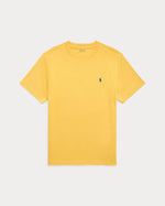 Ralph Lauren Cotton Yellow Jersey Crewneck Tee | Casa Childrenswear