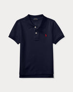 Ralph Lauren Boys Navy Iconic Polo Shirt | Casa Childrenswear