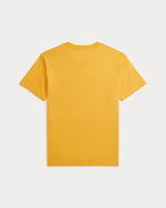Ralph Lauren Cotton Yellow Jersey Crewneck Tee | Casa Childrenswear