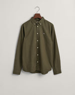 Shield Oxford BD Shirt- Juniper Green