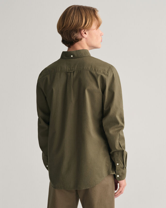 Shield Oxford BD Shirt- Juniper Green