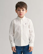 Gant Boys White Oxford Shirt | Casa Childrenswear