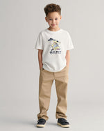Gant Boys Khaki Chino Pants | Casa Childrenswear